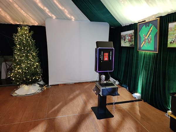 360 photo booth setup