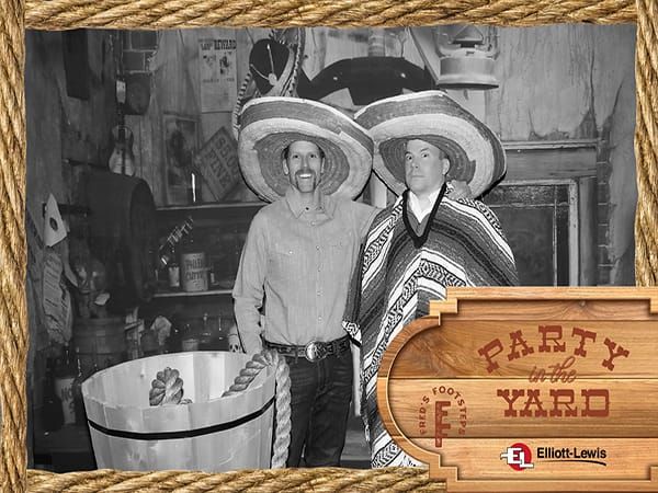 Wild West Old Time photo party