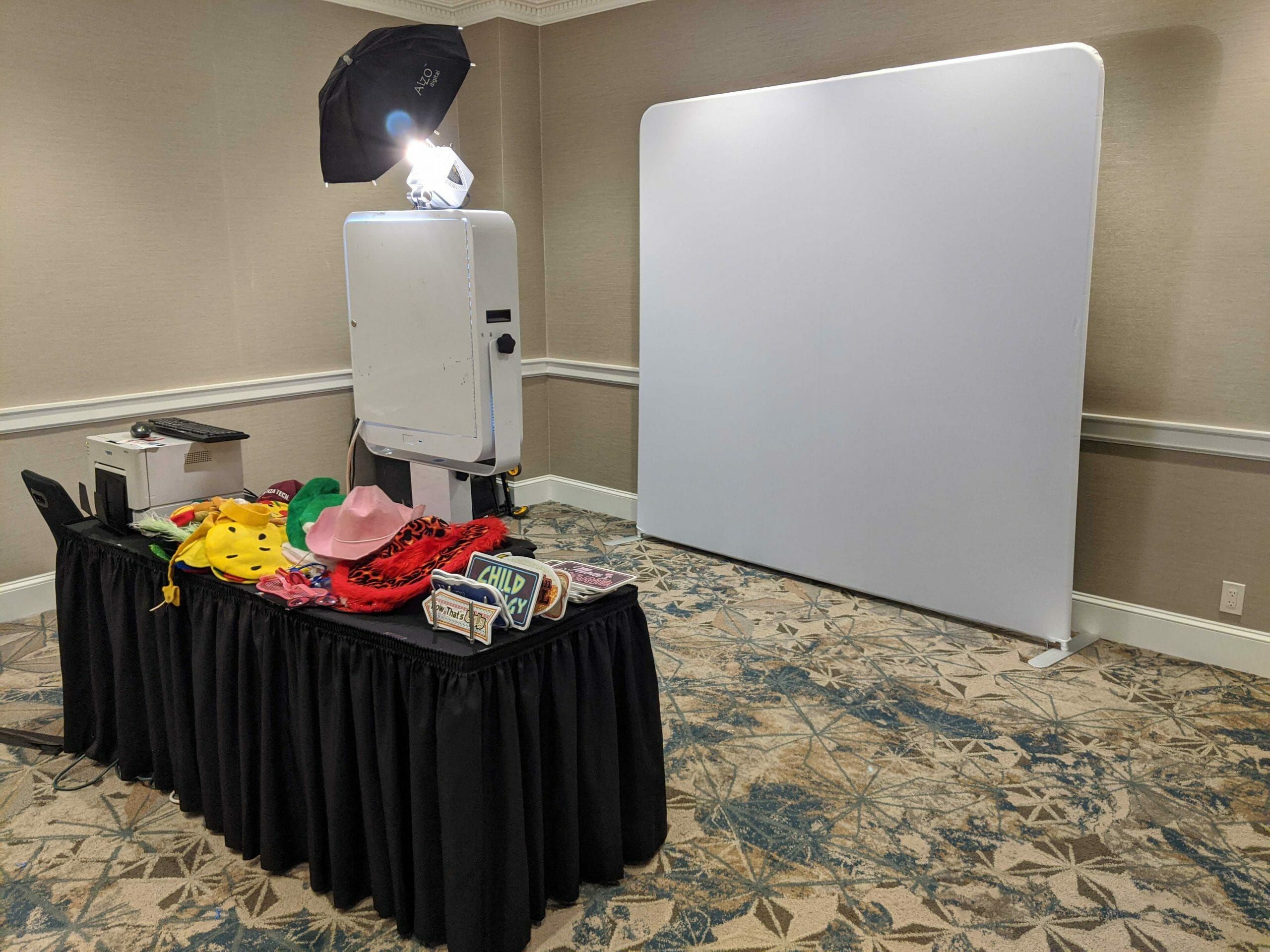 Guests enjoying Open Air Photo Booth in Philadelphia PA