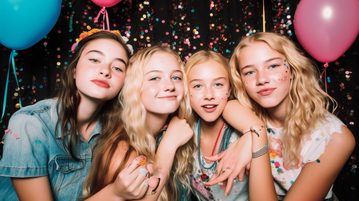 tomrzaca A group of jubilant teenage girls gathered in a radian 1831cecc 6bfc 43c6 84c7 bd6d341a7965