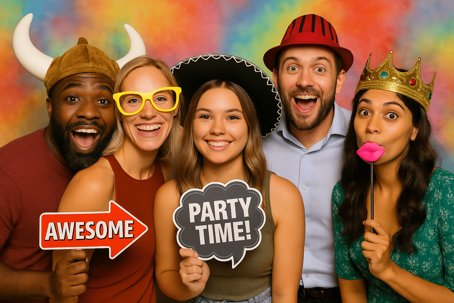 Sapphire Booth corporate event