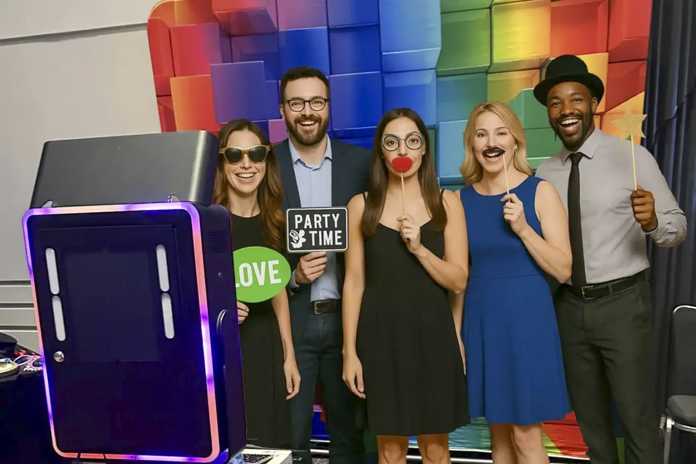 Sapphire Photo Booth - open air style