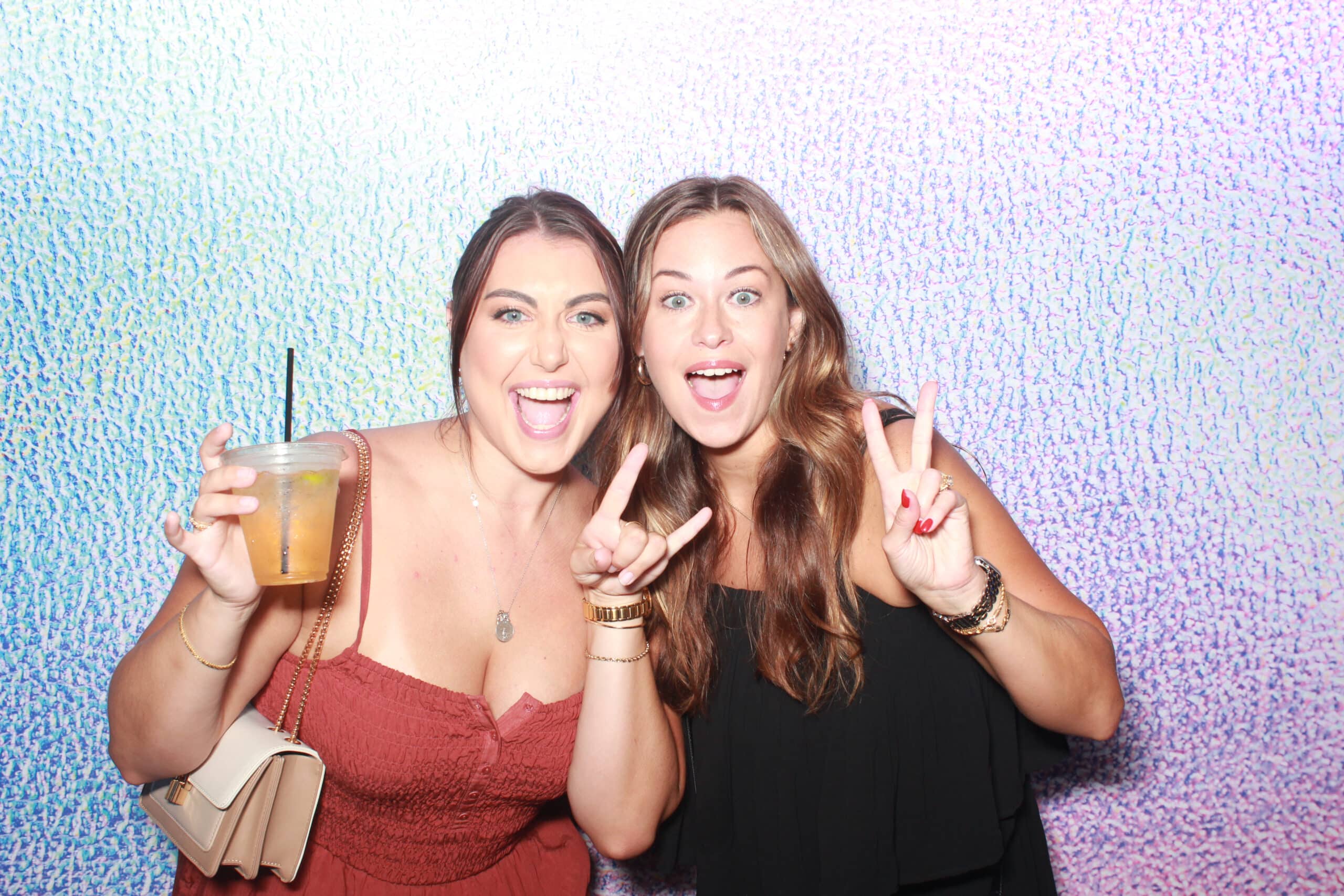 Photo booth rental at a Philadelphia ballroom wedding reception