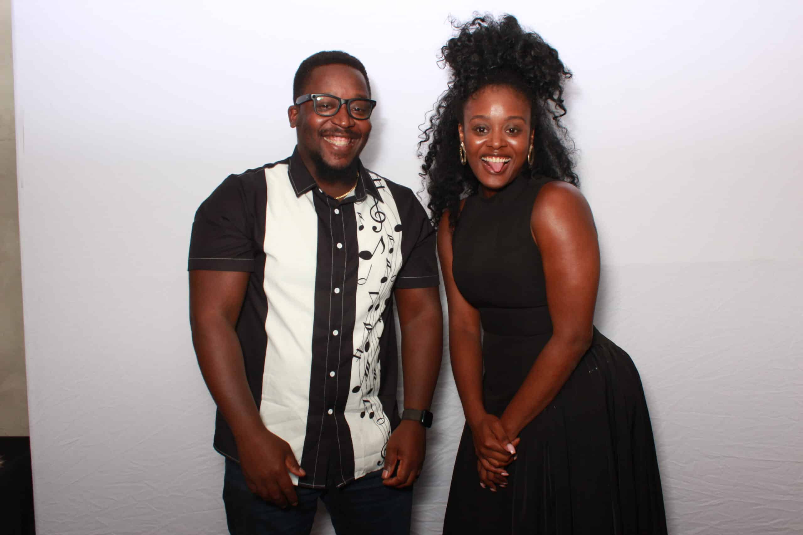 Photo booth rental at a Philadelphia ballroom wedding reception