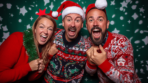 Holiday Party Photo Booths 11