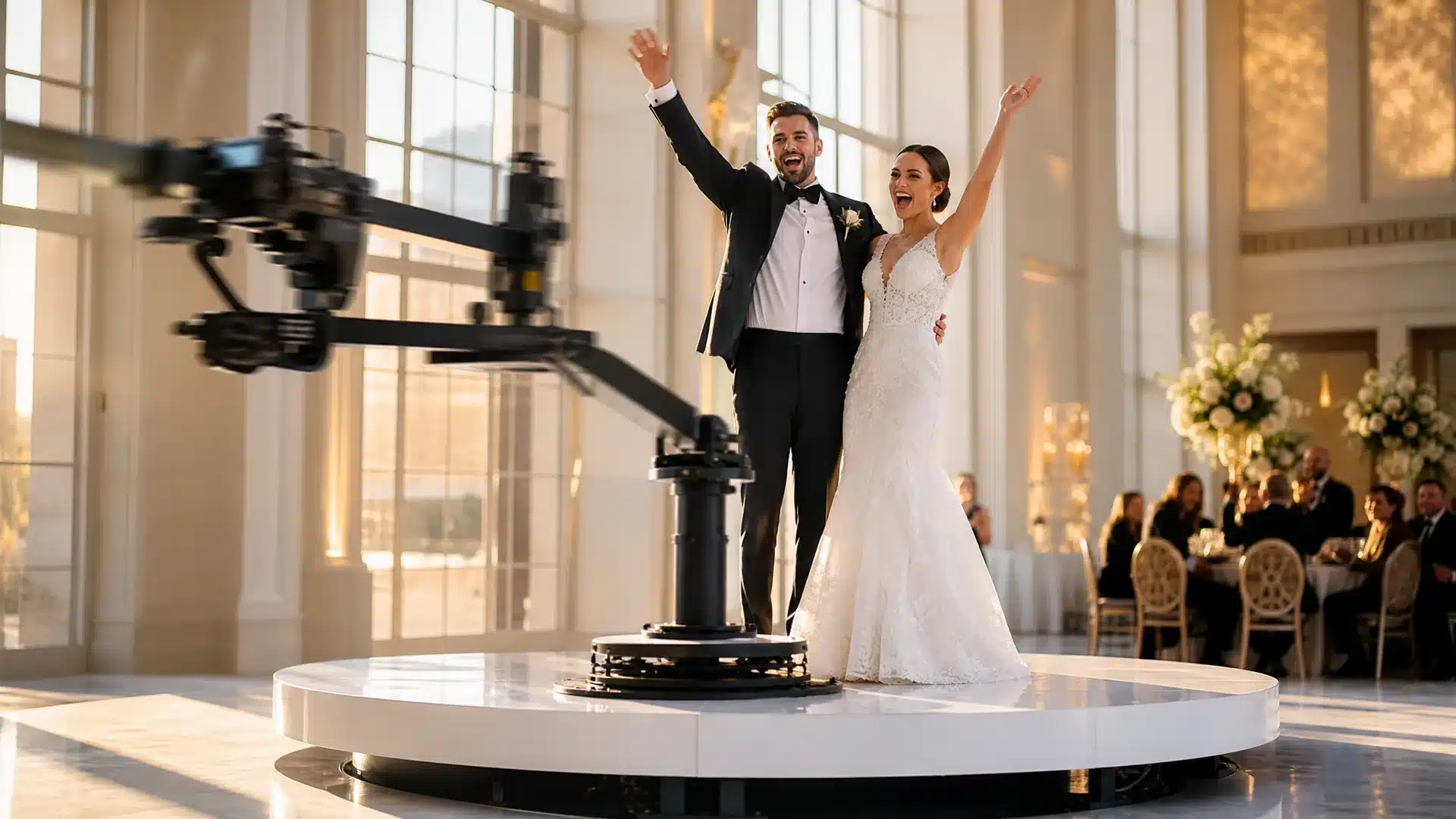 360 Photo Booth Rental Philadelphia for Weddings