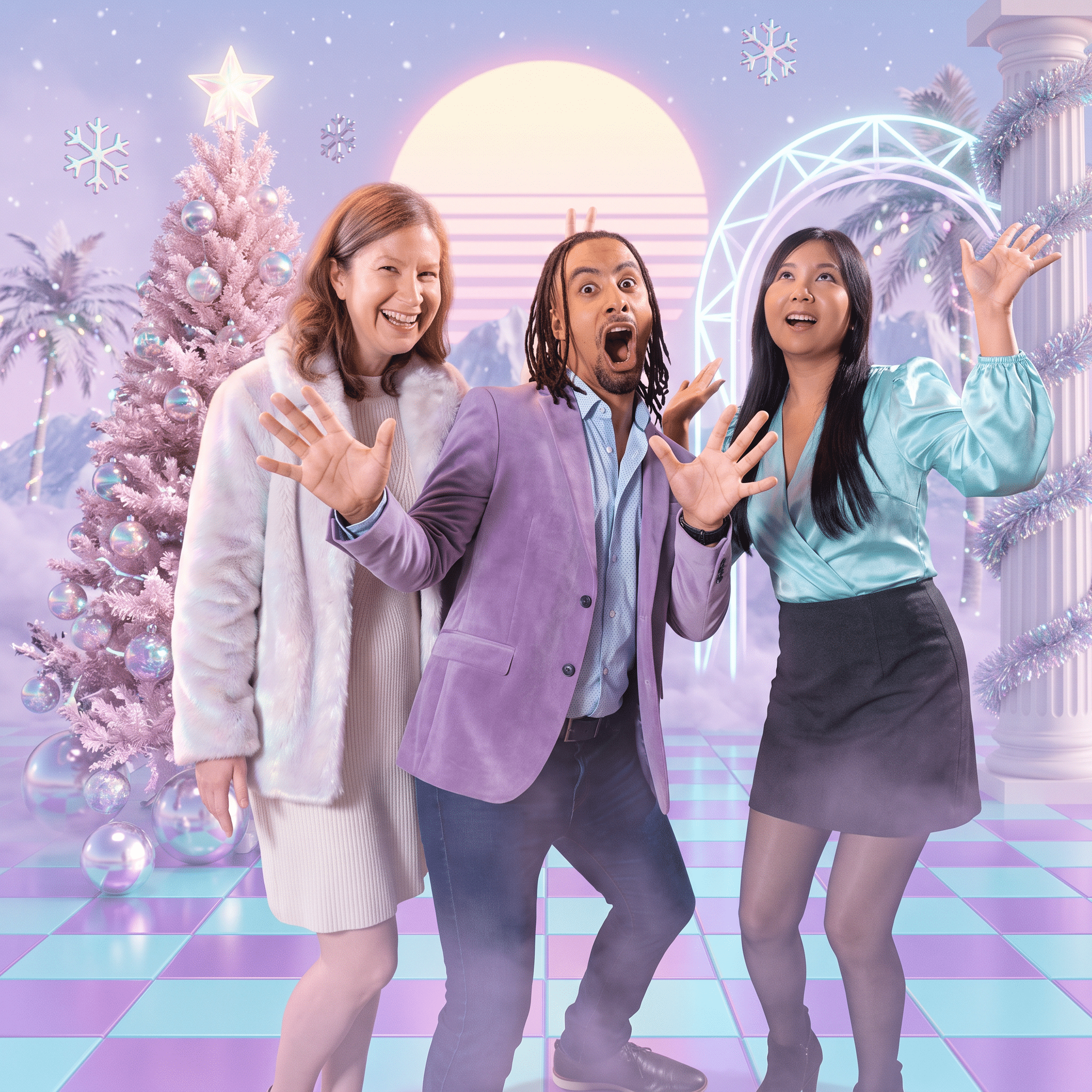 Vaporwave Christmas