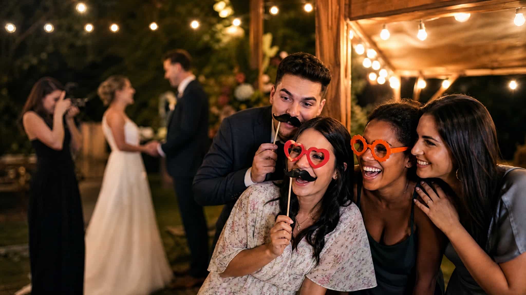 Photo Booth Vs. Photographer for Wedding: Do You Need Both?